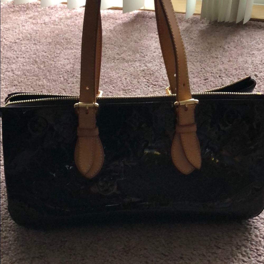 Authentic Louis Vuitton Vernis Eggplant handbag